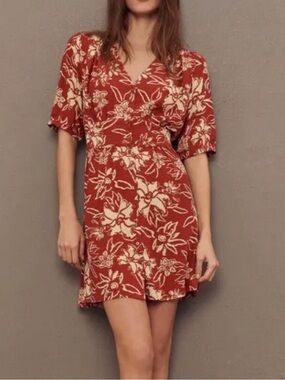 NWT Ba&sh Robe Soma Dress M